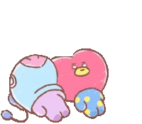 BT21 Mang and Tata fainting